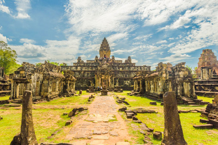 Bakong temple in Roluos Group